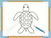 vẽ con rùa